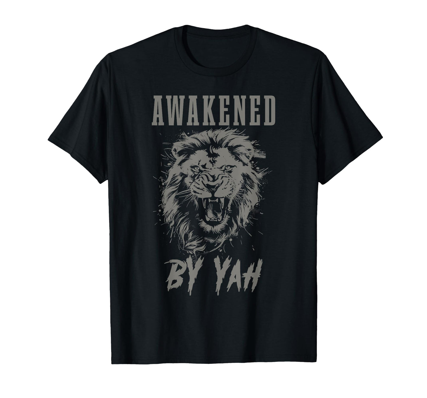 Awakened By Yah Hebrew Israelite Lion Of Judah Jewish Yahweh T-Shirt