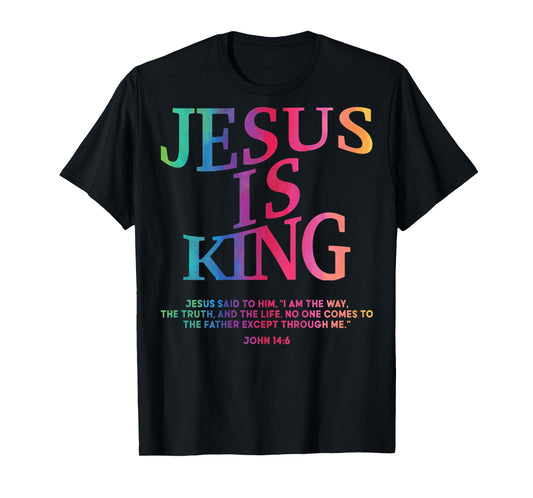 Toddler Boy Jesus Is King Camo Christian God Son Sister Mom T-Shirt