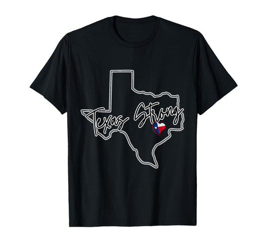 Kerr County Strong Texas Pray For Texas T-Shirt
