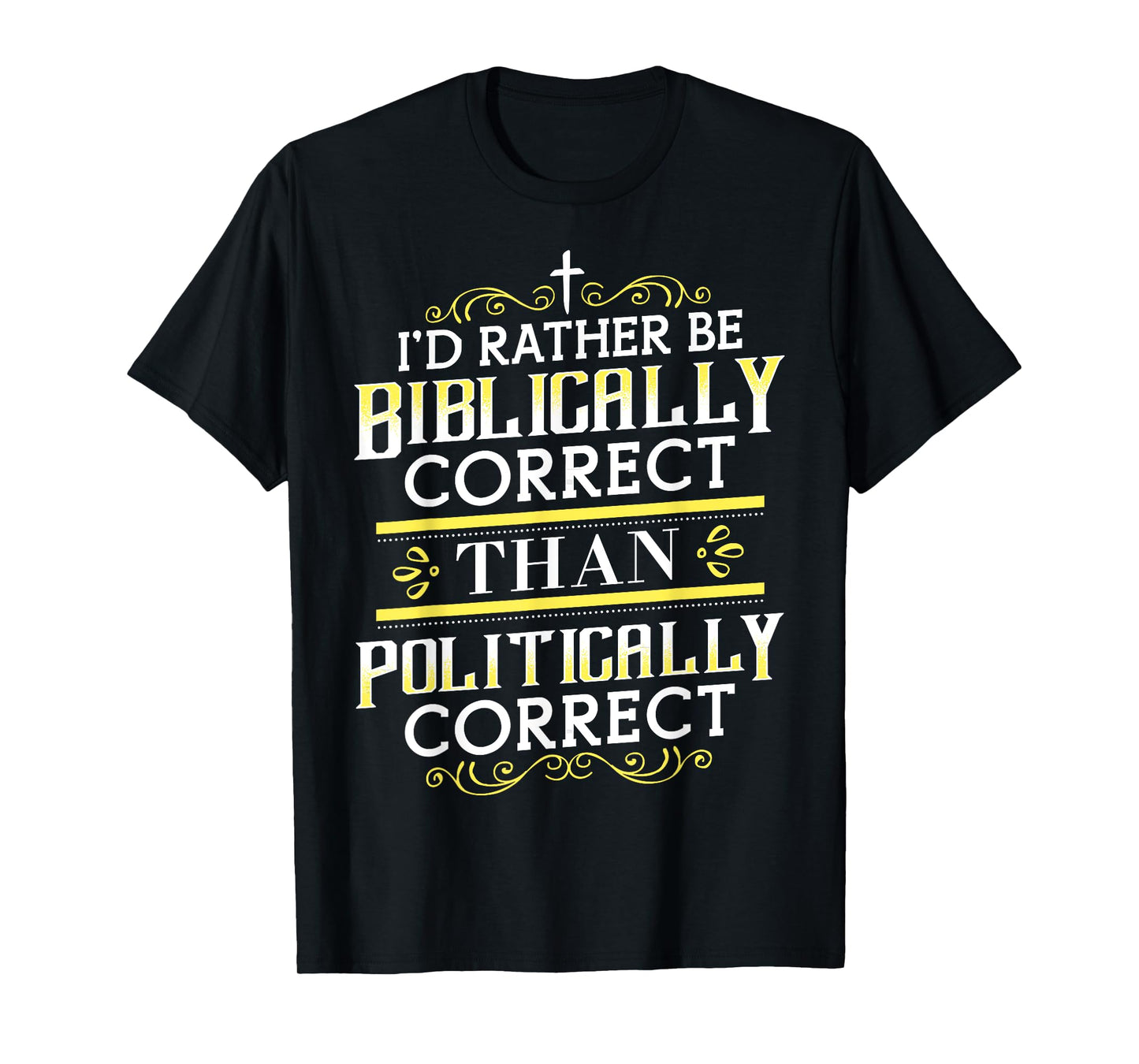 Bible reader T-Shirt - Biblically correct than Politically c