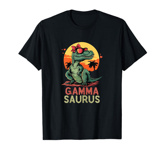 GammaSaurus Dino Dinosaur Gamma-Saurus T-Rex Funny Trex T-Shirt