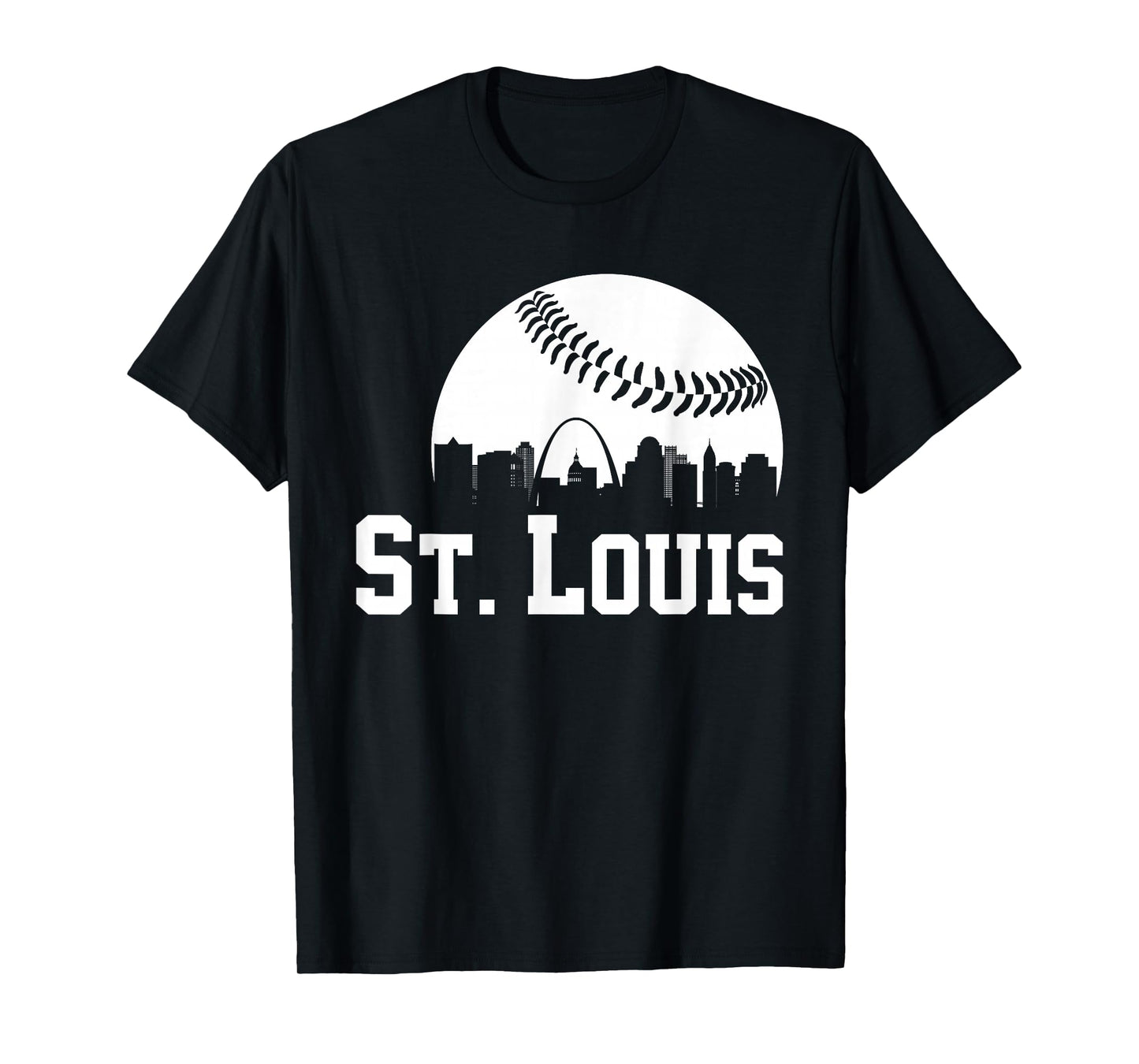 St. Louis City Skyline MO State Missouri Cityscape St Louis T-Shirt