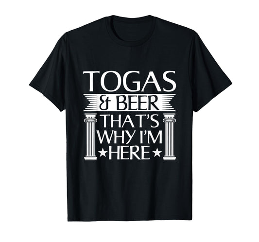 Funny Toga Party Celebration Quote T-Shirt