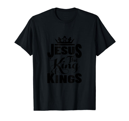 Jesus is My King – Bold Faith and Strength Design T-Shirt