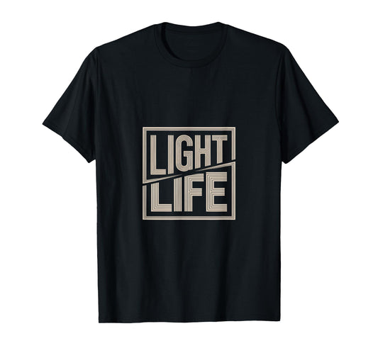 Christian Light Life Faith Message Gospel Verse T-Shirt