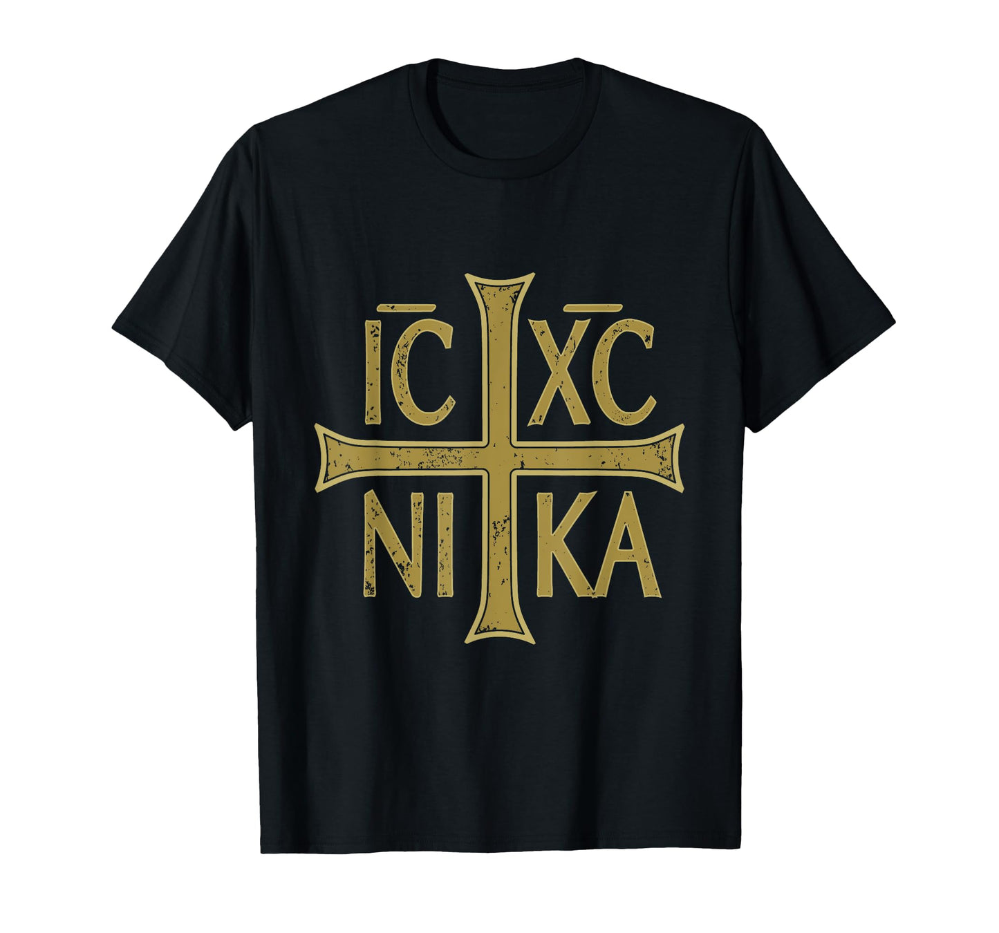 IC XC NIKA Cross Christogram Orthodox Eastern Christianity T-Shirt