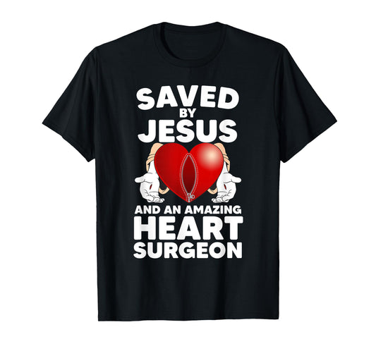 Funny Open Heart Surgery Design For Men Women Heart Patients T-Shirt