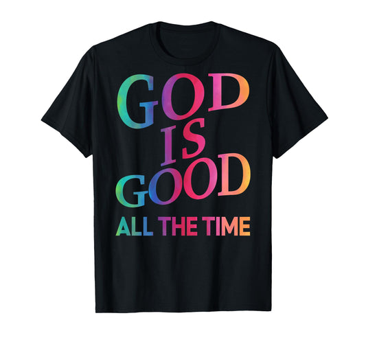 Toddler God Is Good Jesus Christian Sister Daughter Son Girl T-Shirt