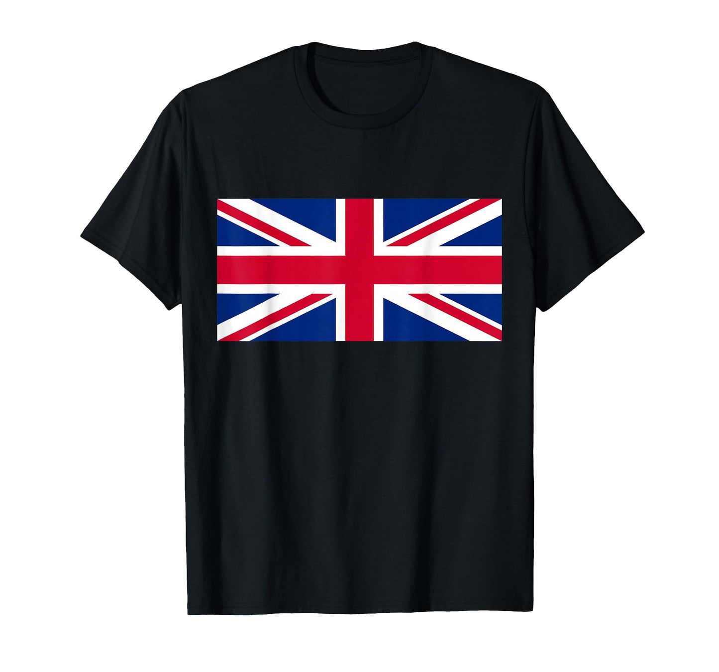 Red White Blue Royal British Union Jack Flag T-Shirt