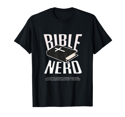 Bible Nerd Christian Theology Student Holy Spirit Jesus God T-Shirt