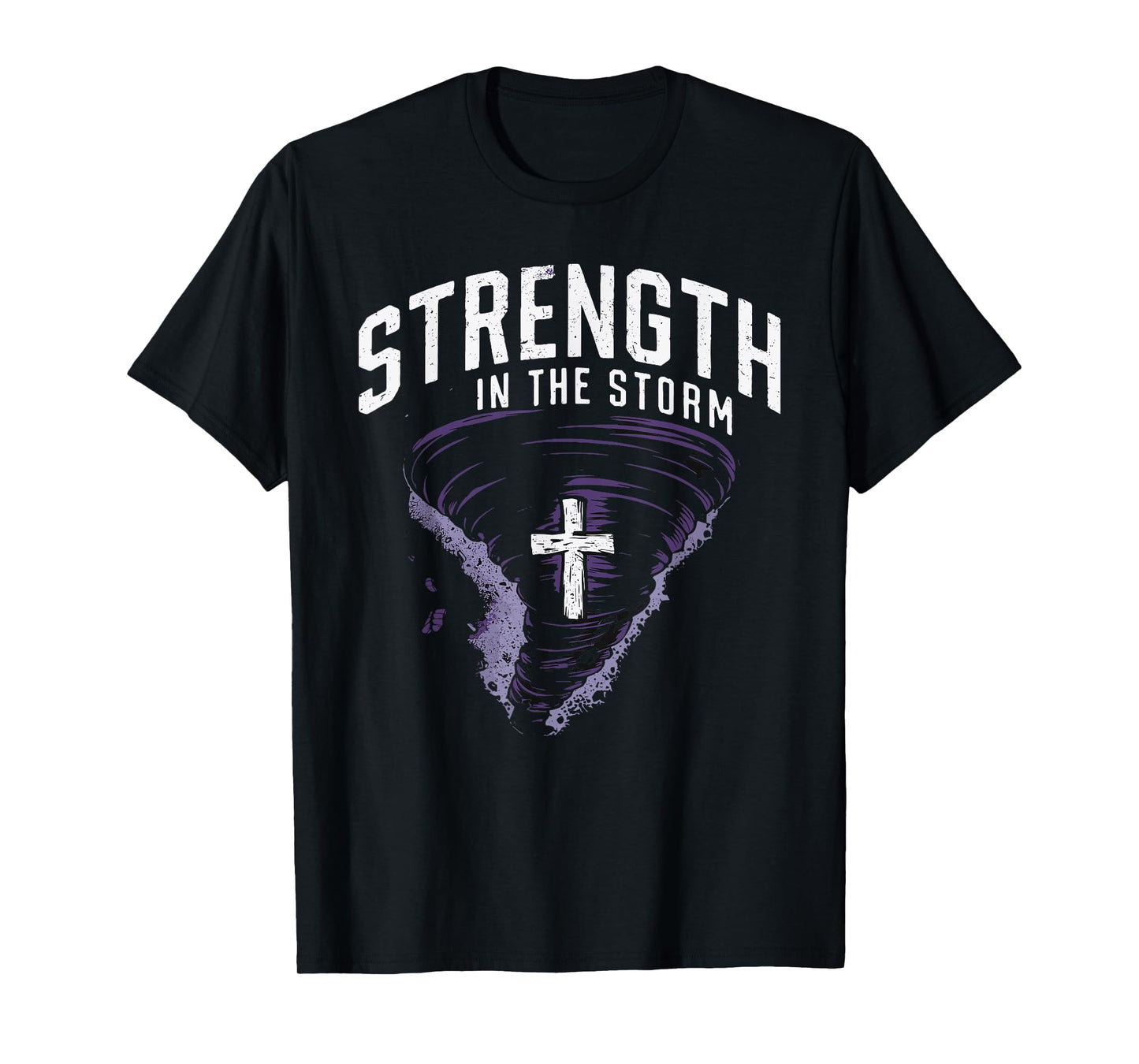 Tornado Survivors Storm Recovery Faith In Jesus Christianity T-Shirt