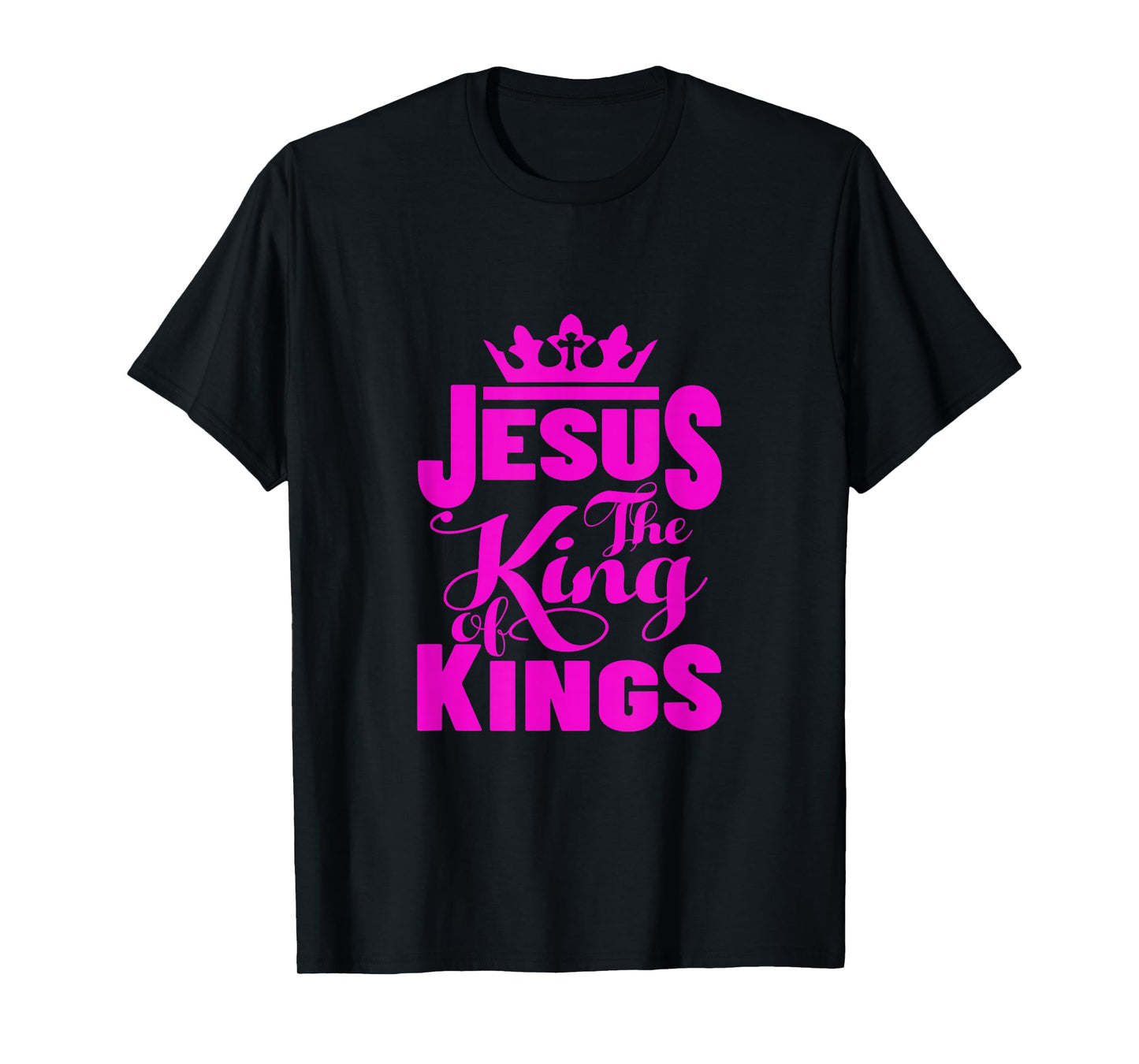 Jesus is My King – Bold Faith and Strength Design T-Shirt