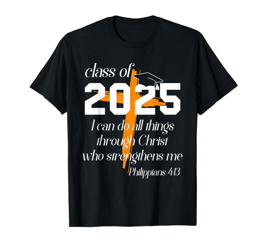 Class of 2025 Christian Graduation Senior Graduate T-Shirt