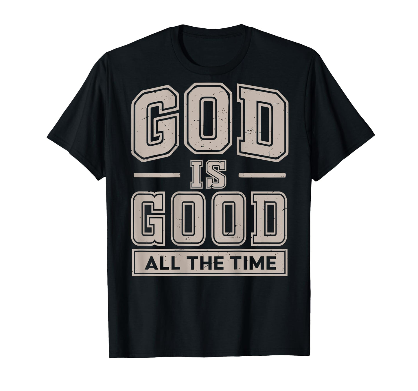Toddler God Is Good Jesus Christian Sister Daughter Son Boys T-Shirt