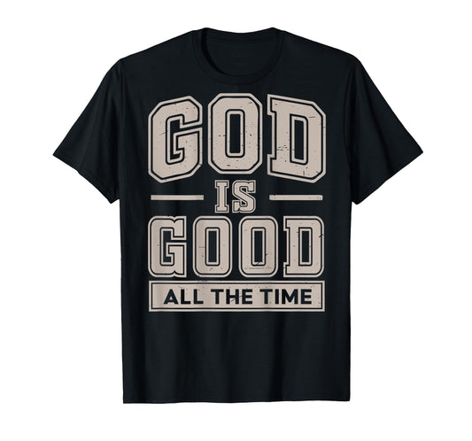 Toddler God Is Good Jesus Christian Sister Daughter Son Boys T-Shirt