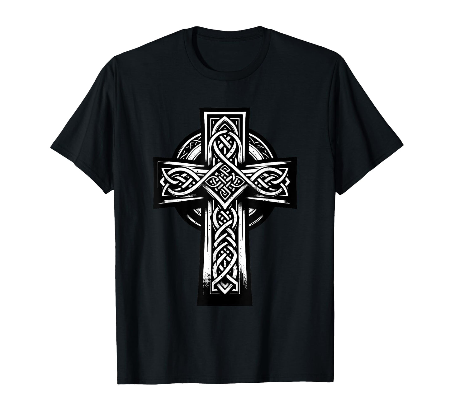 Irish Cross St Patrick's Day Celtic Knots Christian T-Shirt