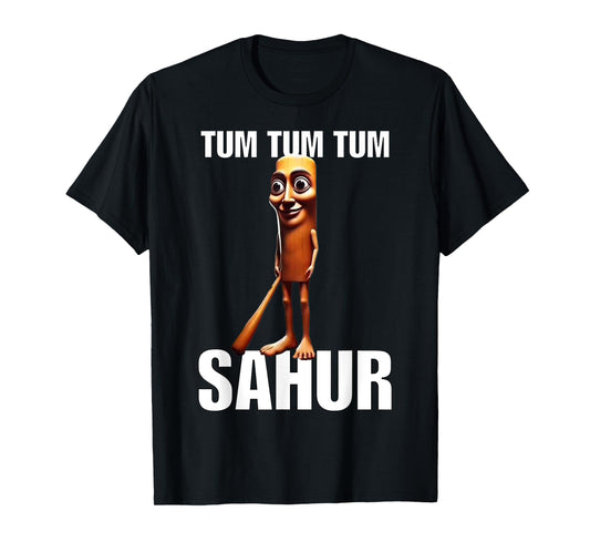 Funny tum tum tum sahur italian brainrot gen z T-Shirt
