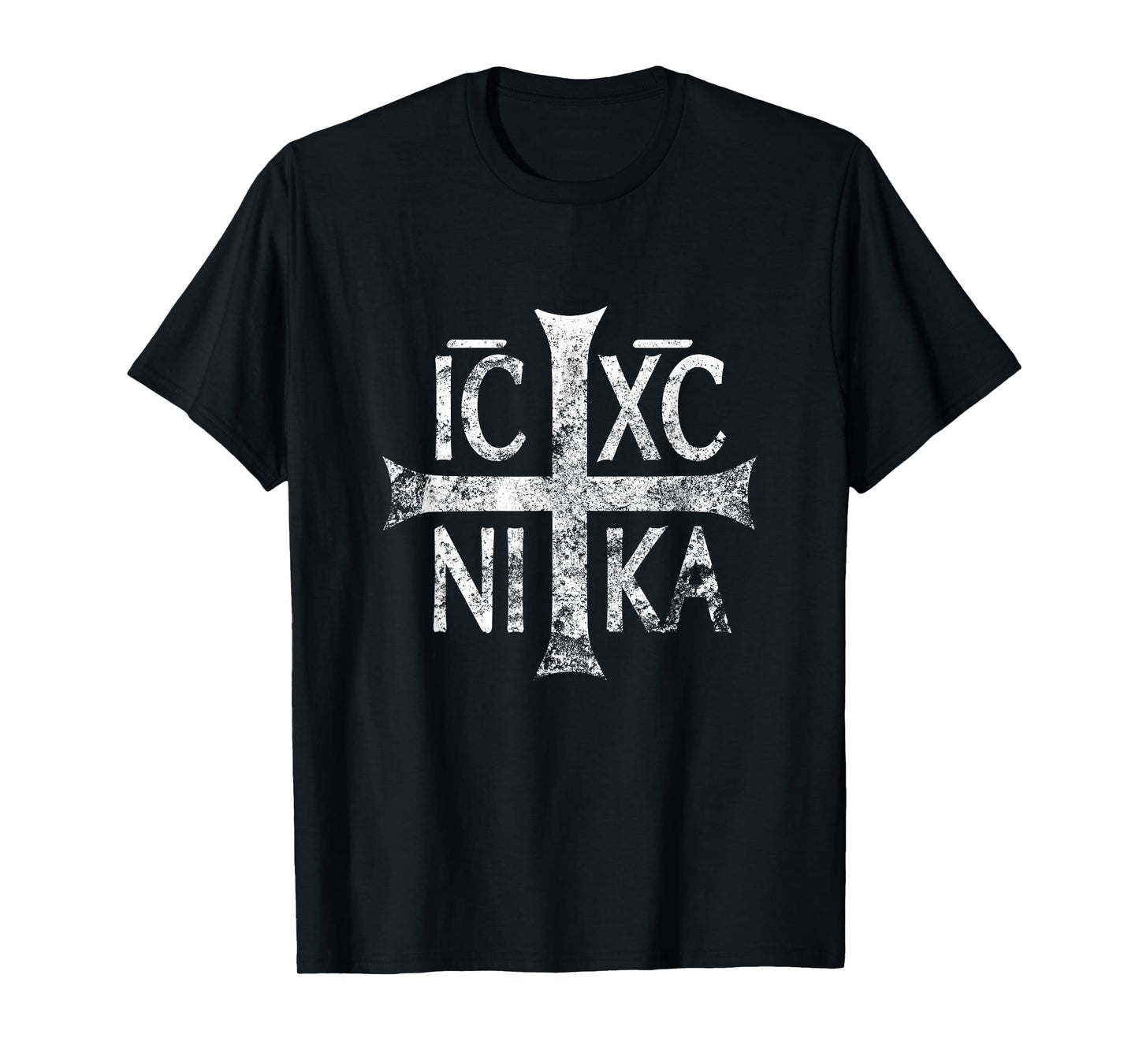 IC XC NIKA Cross T-Shirt Eastern Christian Greek Tee Shirt T-Shirt