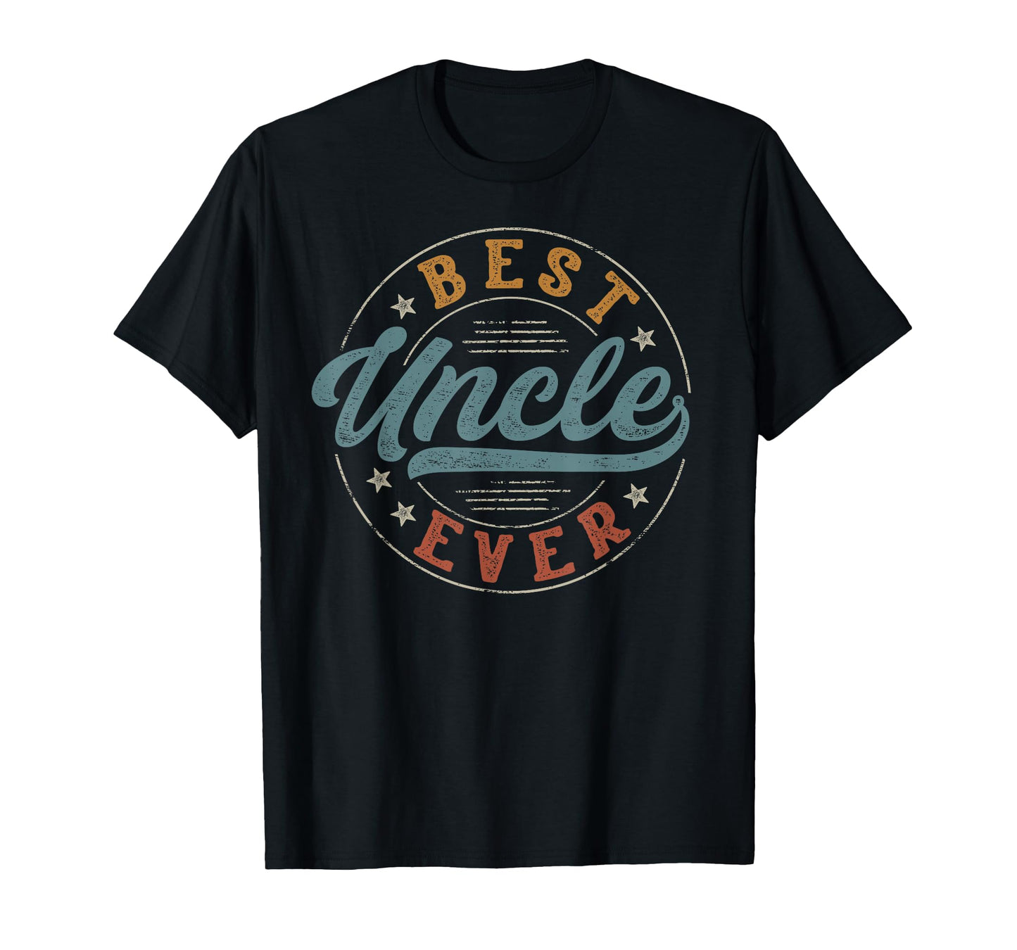 Best Uncle Ever Father's Day Uncle Gifts Vintage Emblem T-Shirt