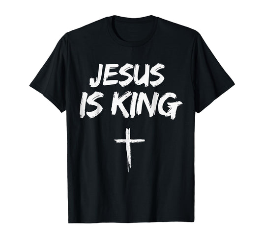 Jesus is King Bible Verse John 14:6 Christian God Religious T-Shirt