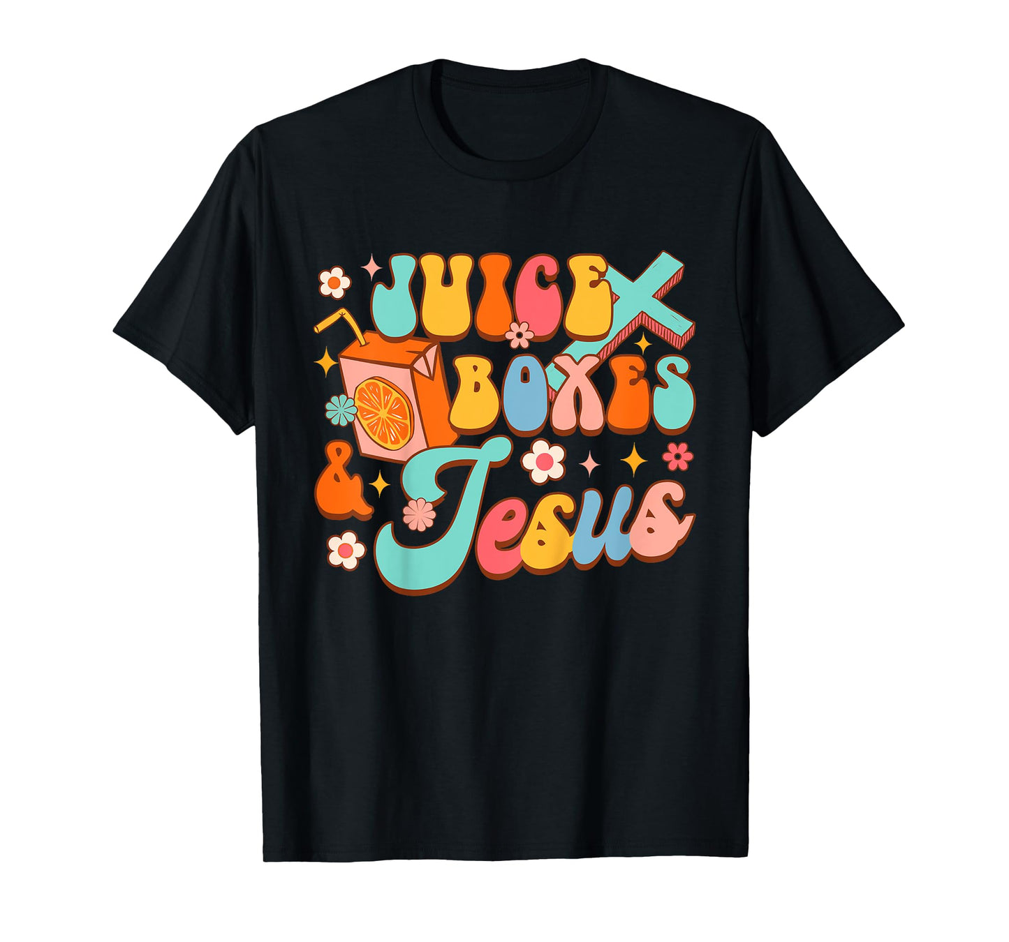 Kids Funny Christian Religious Baby Shower Juice Boxes & Jesus T-Shirt