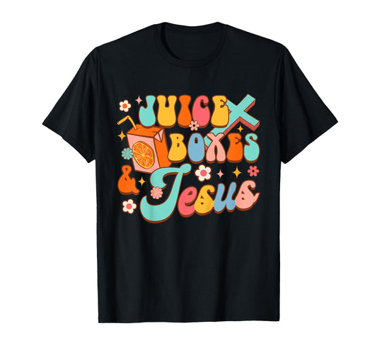 Kids Funny Christian Religious Baby Shower Juice Boxes & Jesus T-Shirt