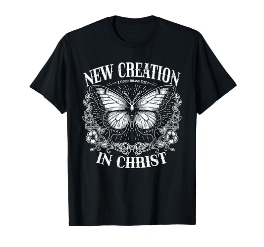 New Creation In Christ, Boho Christian, Western Faith T-Shirt
