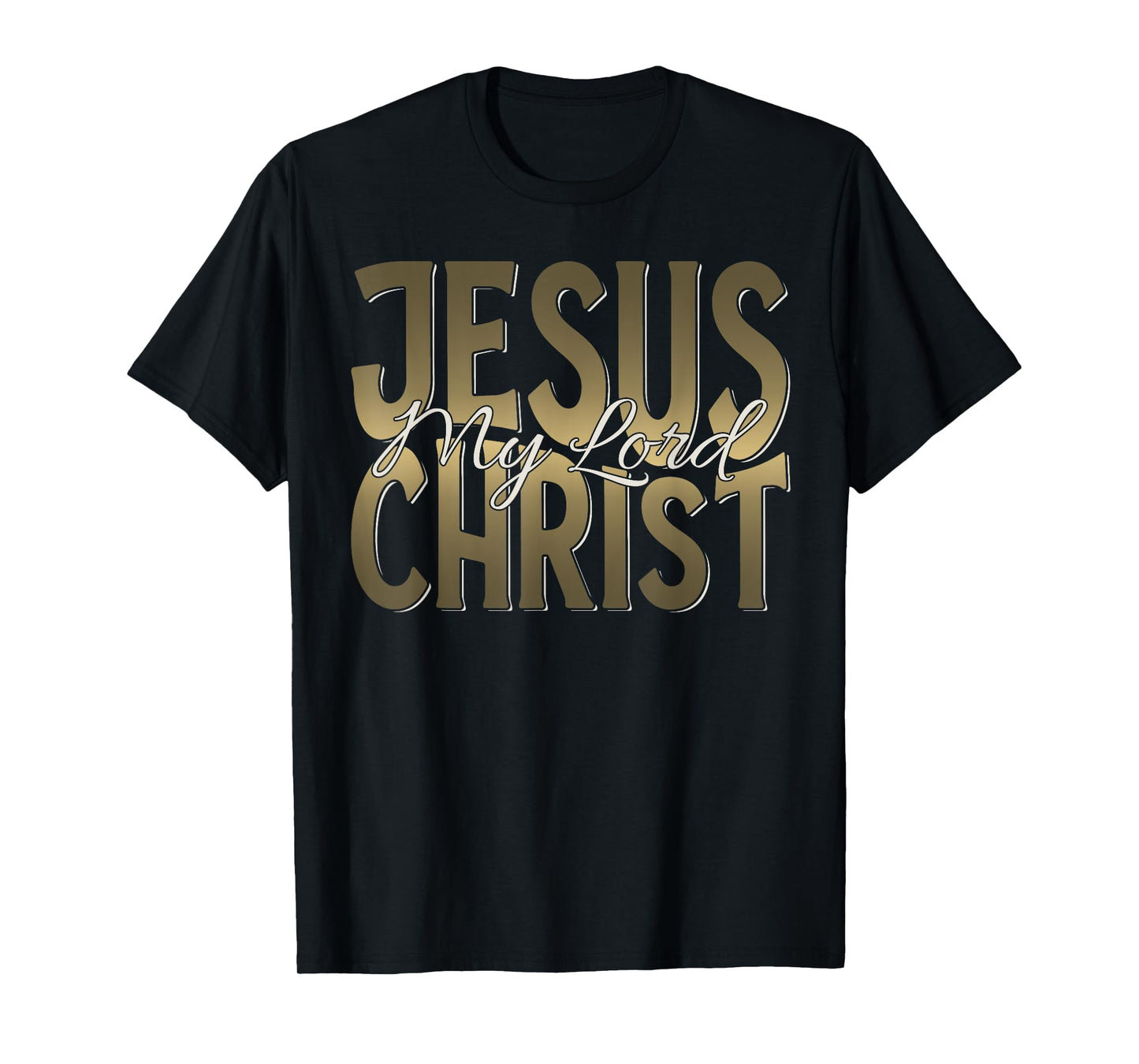 Christian Shirts for Women Men Christian Gifts Jesus My Lord T-Shirt