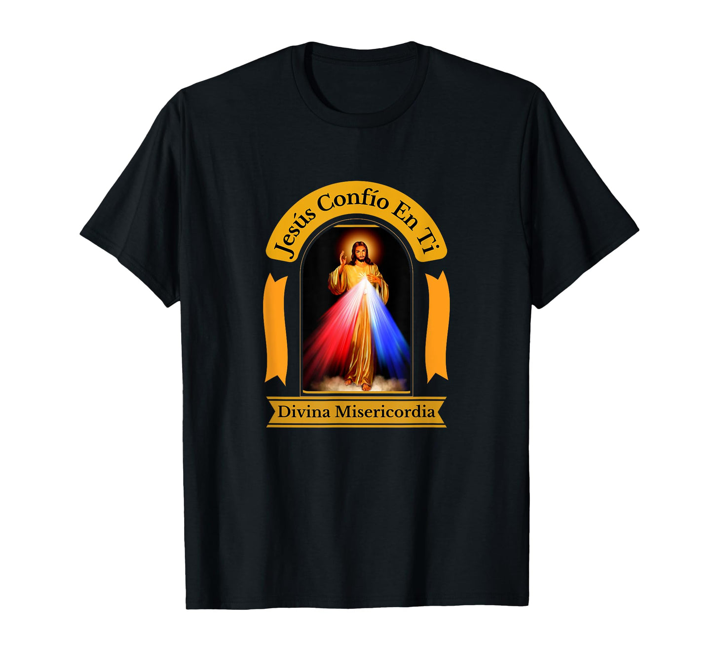 Jesús Confío En Ti Divine Mercy Spanish Catholic T-Shirt