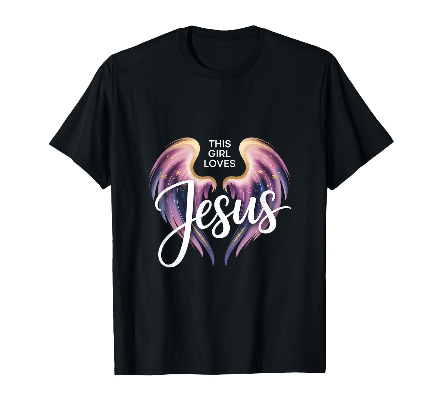 This Girl Loves Jesus Christian Girl Jesus T-Shirt