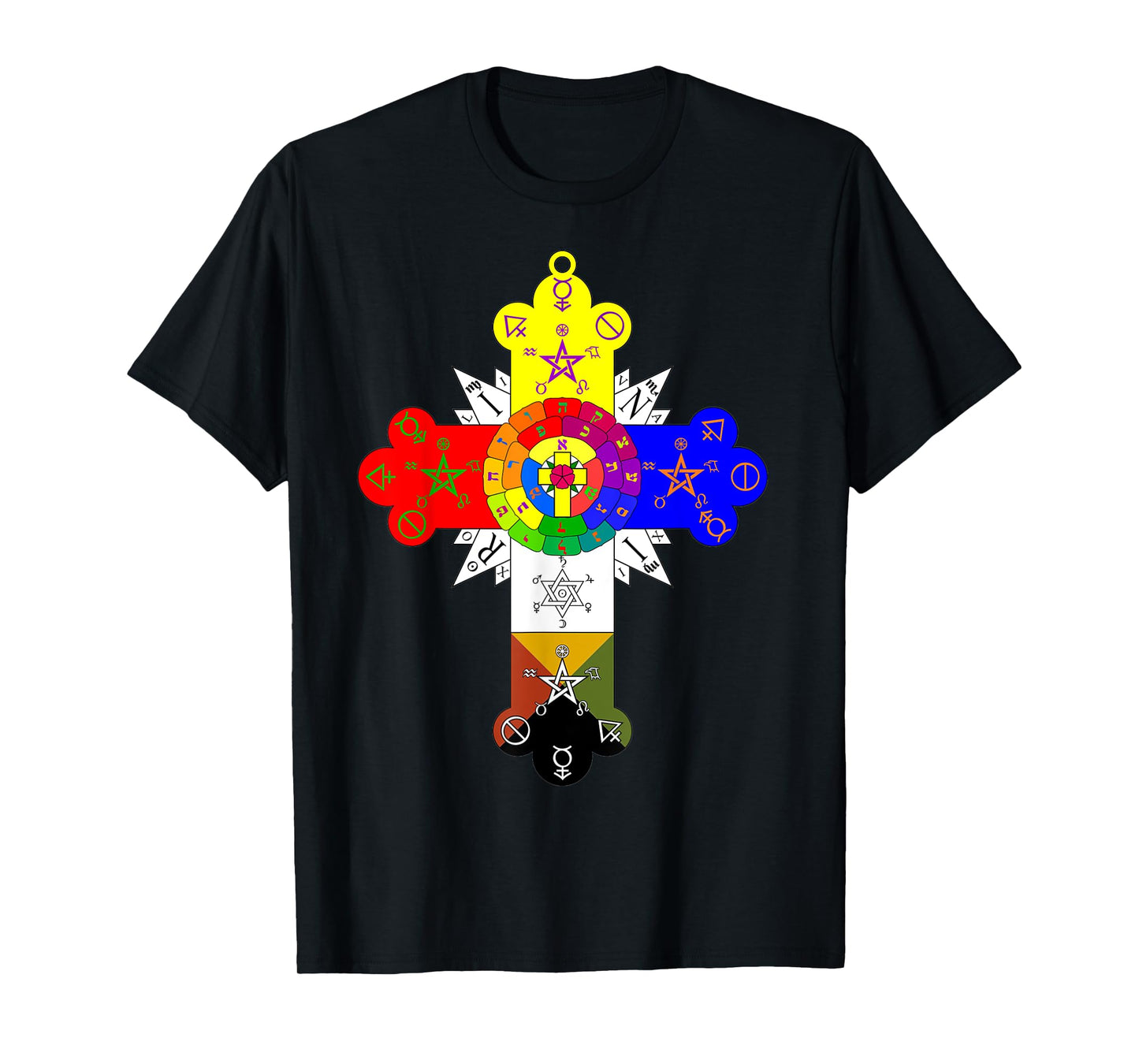 Rose Cross T Shirt T-Shirt