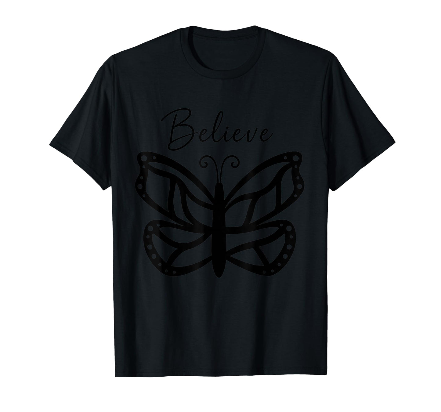 Believe Butterfly Faith T-Shirt
