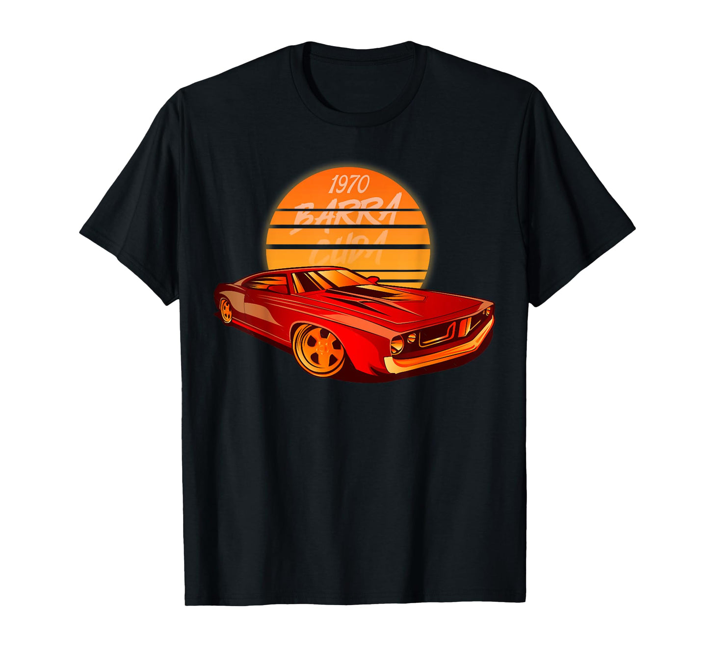 1970 hemi cuda plymouth barracuda Muscle car T-Shirt