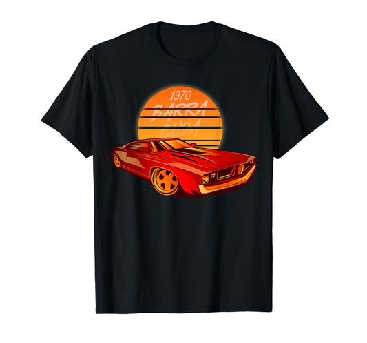 1970 hemi cuda plymouth barracuda Muscle car T-Shirt