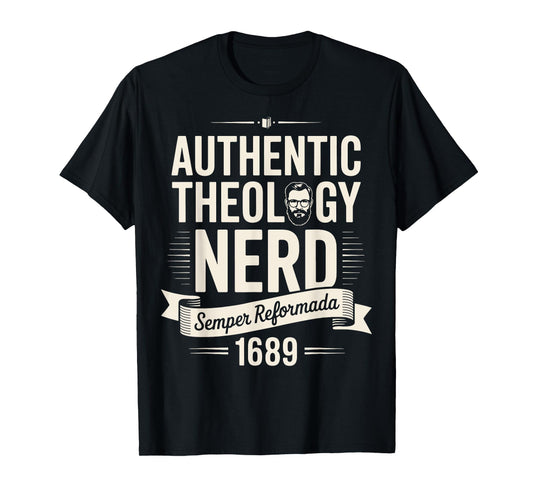 Theology Nerd 1689 Reformed Christian Seminary T-Shirt