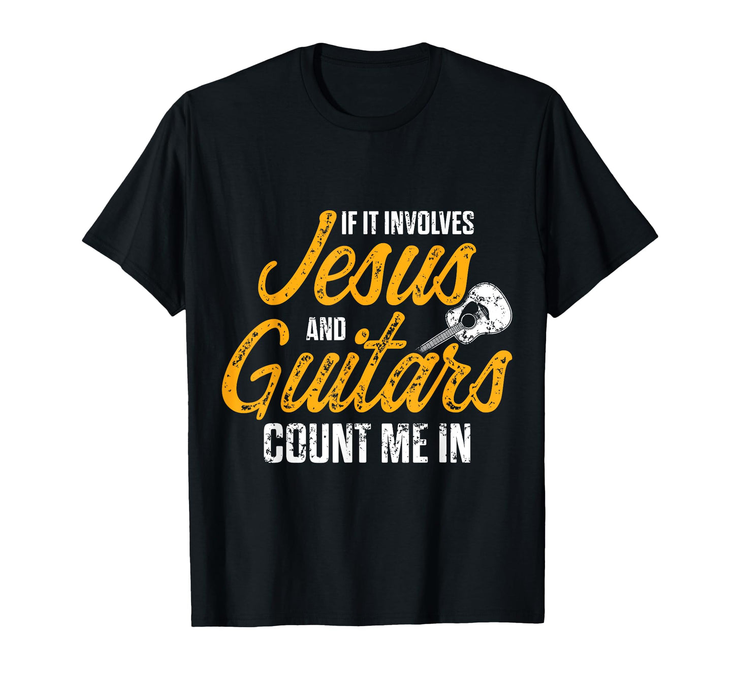 Christian Guitarist Jesus Church Worship Guitar Player T-Shirt