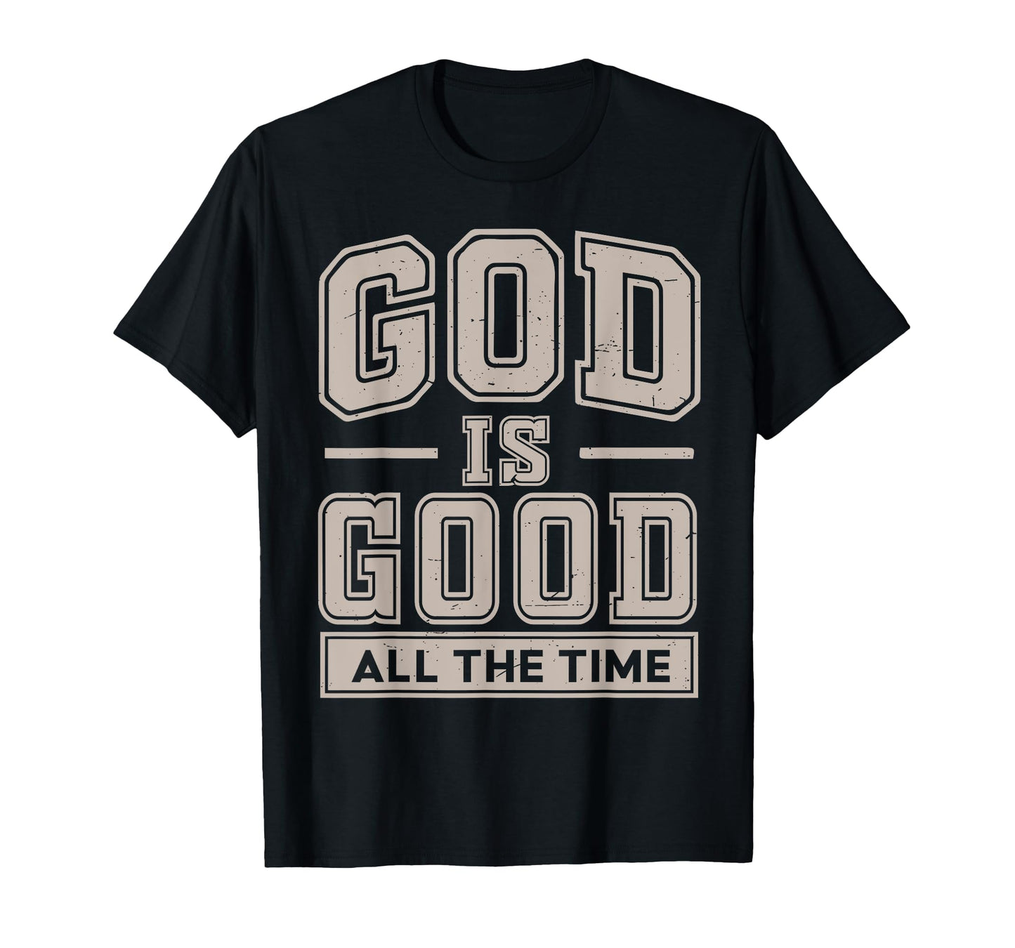 Toddler God Is Good Jesus Christian Sister Daughter Son Boys T-Shirt