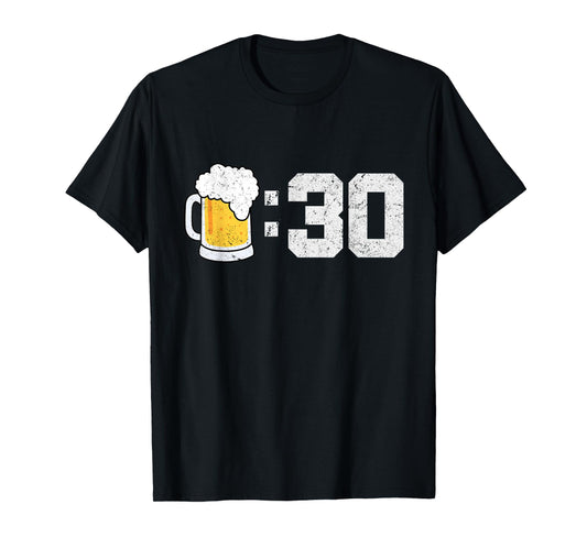 Beer 30 Distressed Cool Retro Funny Meme for Beer Drinkers T-Shirt