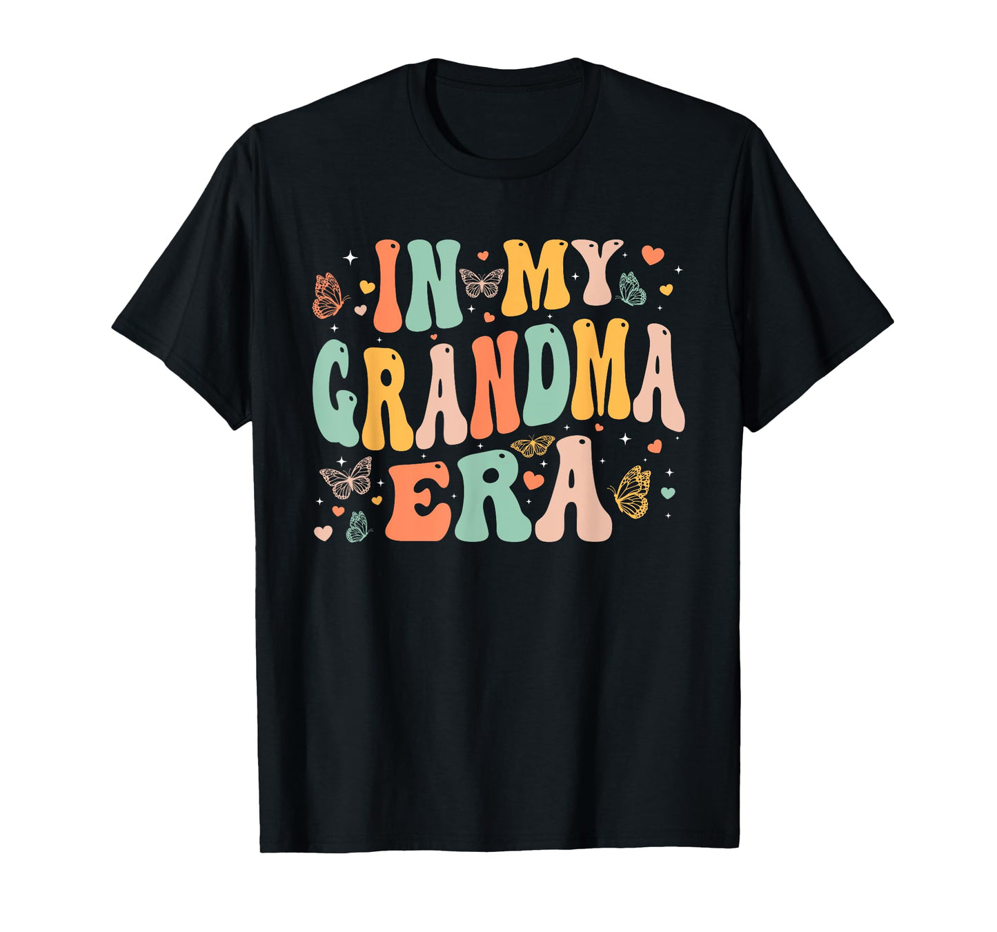 Retro Groovy In My Grandma Era Mother's Day Gifts Women T-Shirt
