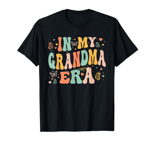 Retro Groovy In My Grandma Era Mother's Day Gifts Women T-Shirt