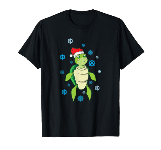 Turtle on Christmas Eve T-Shirt