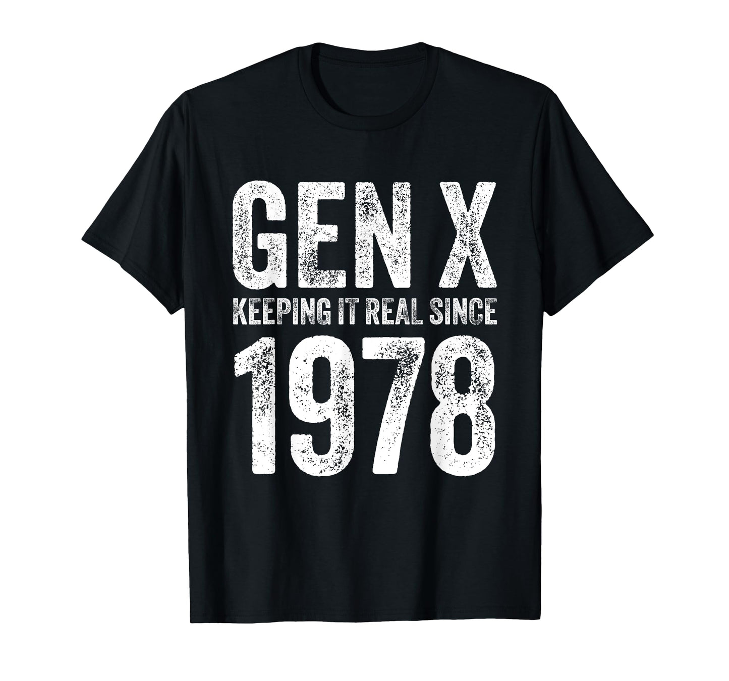 Generation X 1978 Men Women Vintage Since 1978 Gen X T-Shirt