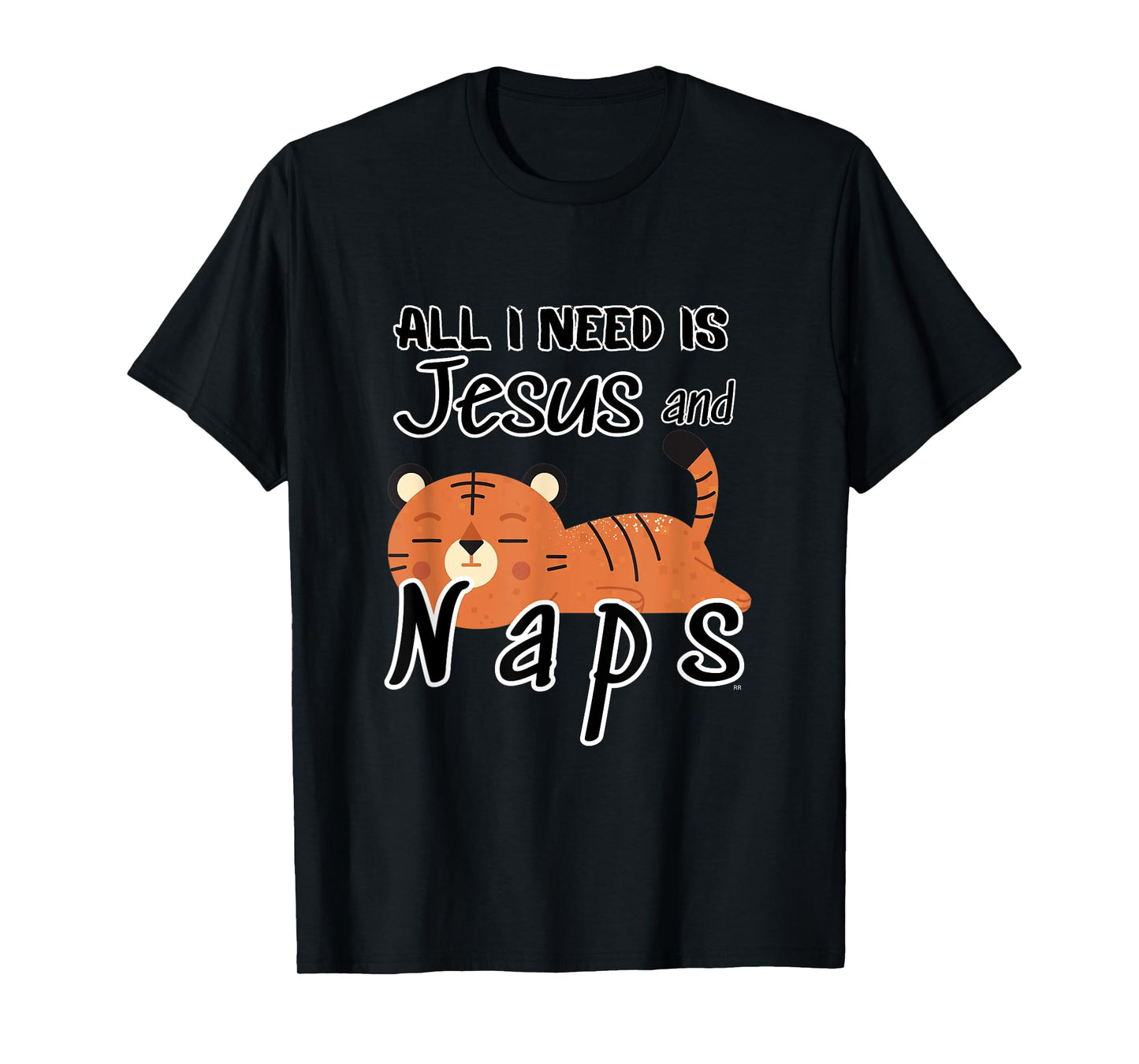 Funny Christian | ALL I NEED IS JESUS AND NAPS T-Shirt