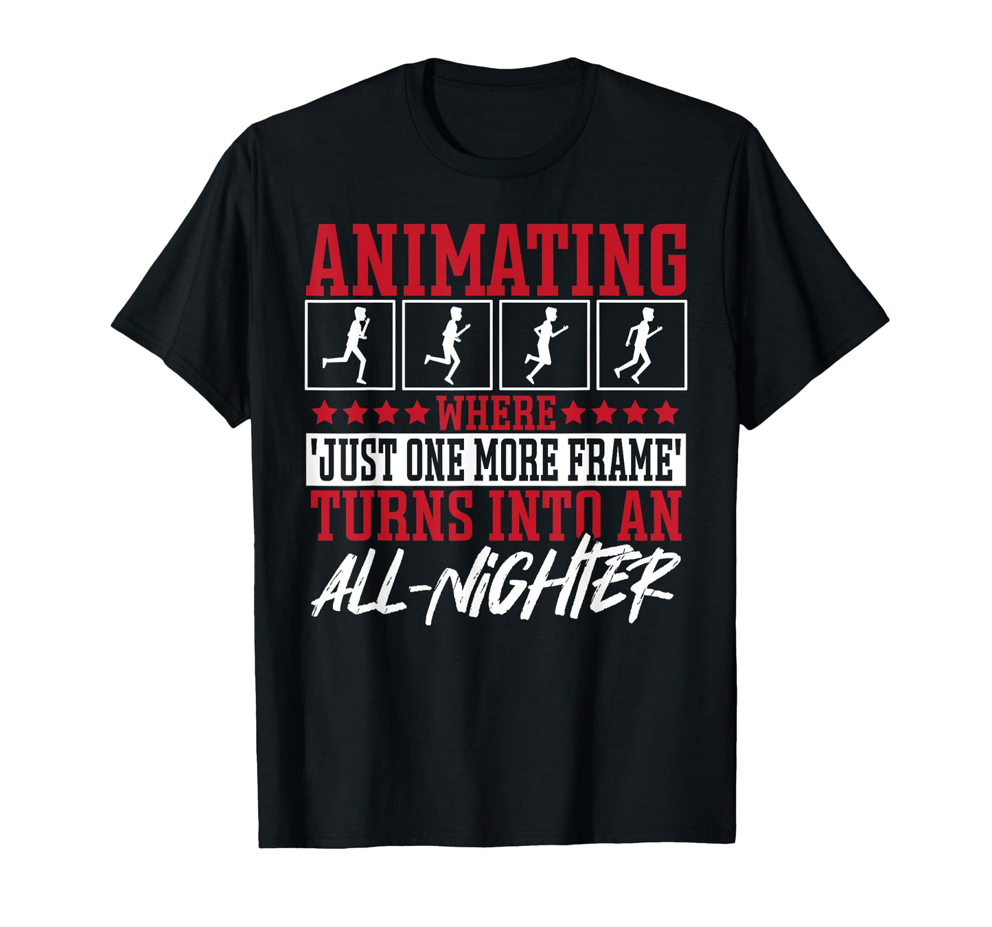 Animation Cartoon Artist 3D Modeling 3D Animation Fan T-Shirt