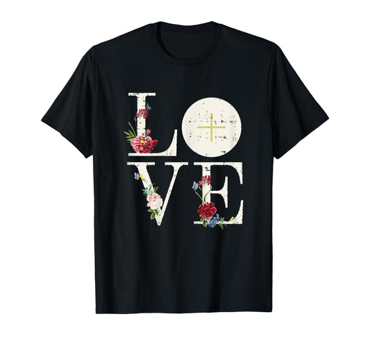 Love Eucharist First Holy Communion Christian Catholic Gift T-Shirt