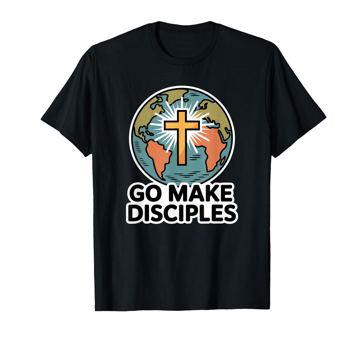Go Make Disciples/Great Commission of Christ T-Shirt