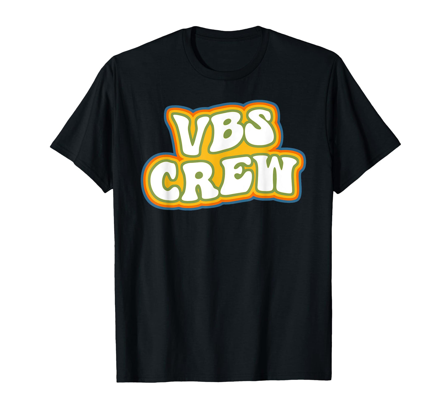Retro I Love VBS 2025 Vacation Bible School VBS Crew T-Shirt