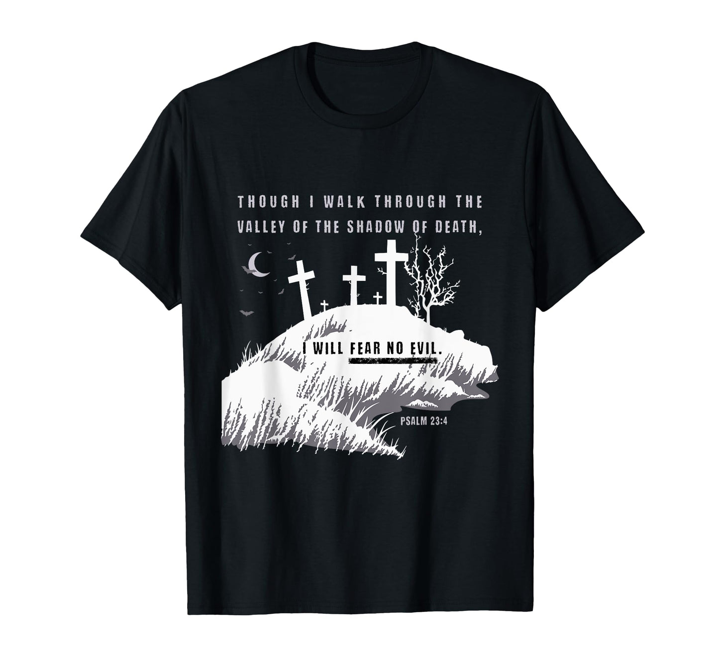 Christian Halloween Shirt, Fear No Evil T-Shirt