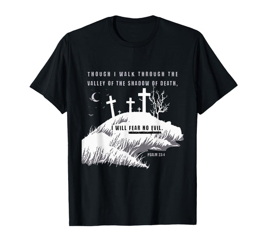 Christian Halloween Shirt, Fear No Evil T-Shirt