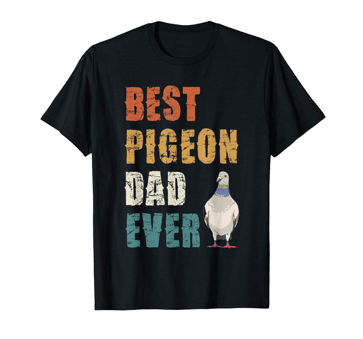 Best Pigeon Dad Ever Bird Lover Appreciation T-Shirt